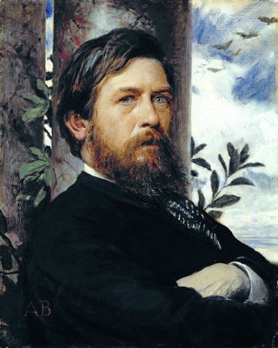 Autorretrato, 1873 de Arnold Böcklin